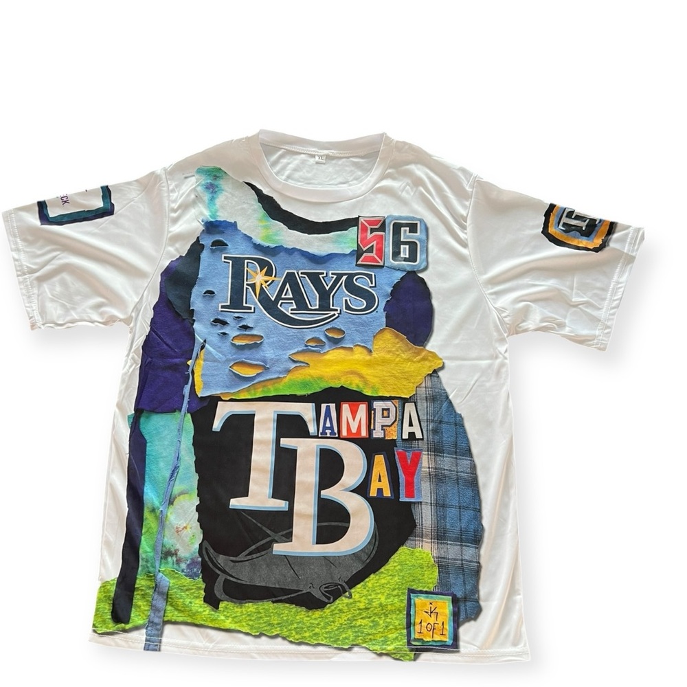 Tampa Bay Rays Randy Arozarena Streetwear Shirt‎ NEW Size XL